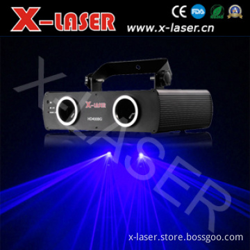 Double Heads Blue Laser Light